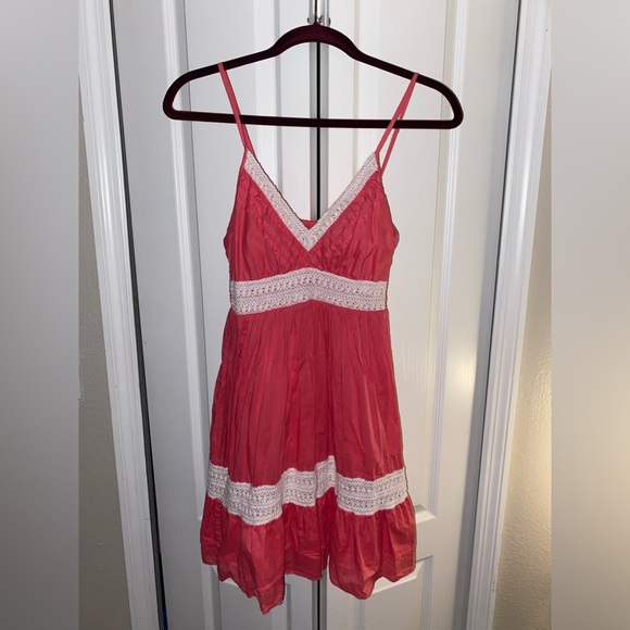 Rampage Dresses & Skirts - Rampage Pink and white lace Dress in excellent condition Size Small in Women.